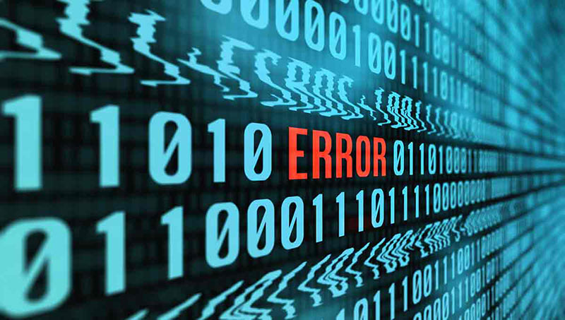 error message trap