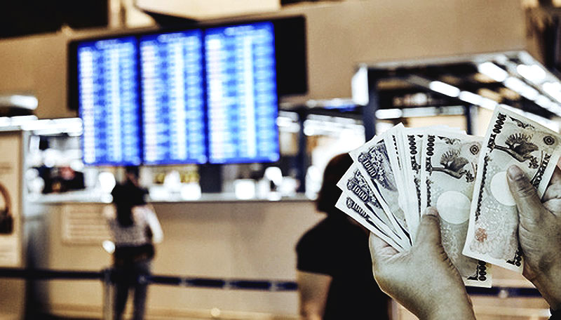 money exchange counter
