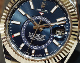 rolex sky dweller annual calendar and gmt function