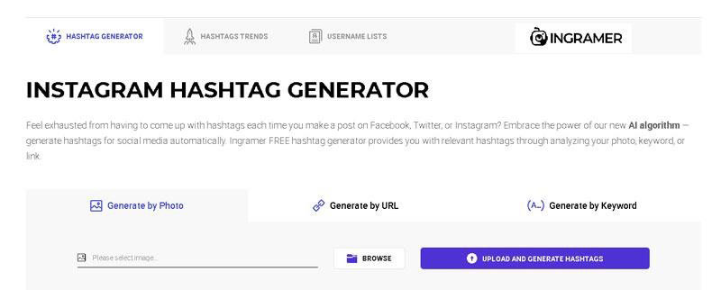 instagram hashtag generator
