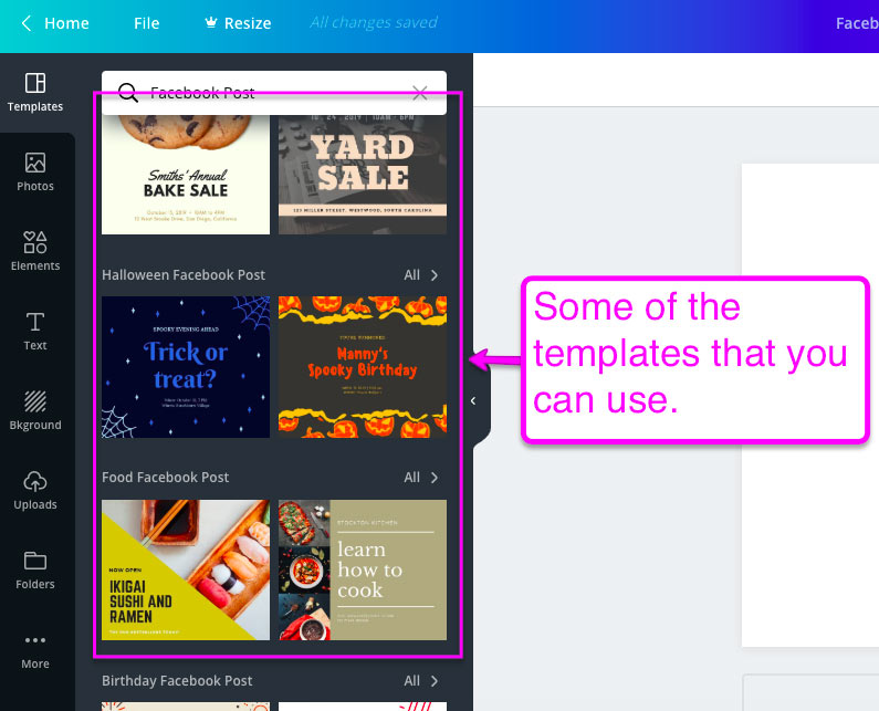 templates for infographics